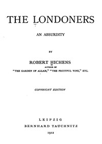 Cover of The Londoners — Text and Context