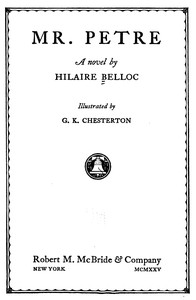 Cover of Mr. Petre — Context and Discussion